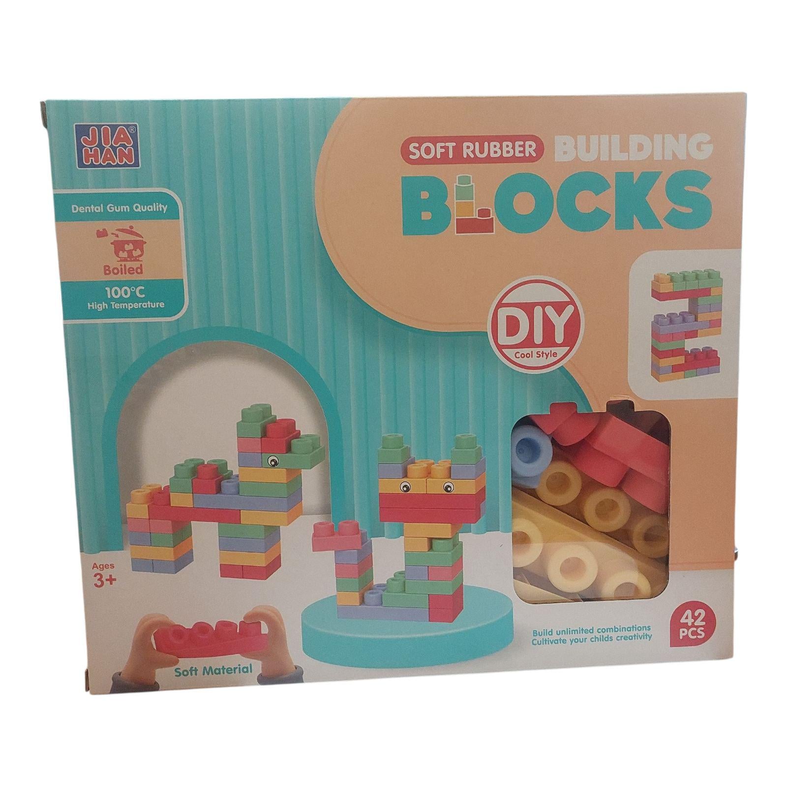 Конструктор резиновый силикатный Diy Y85 42 эл. (29832318)