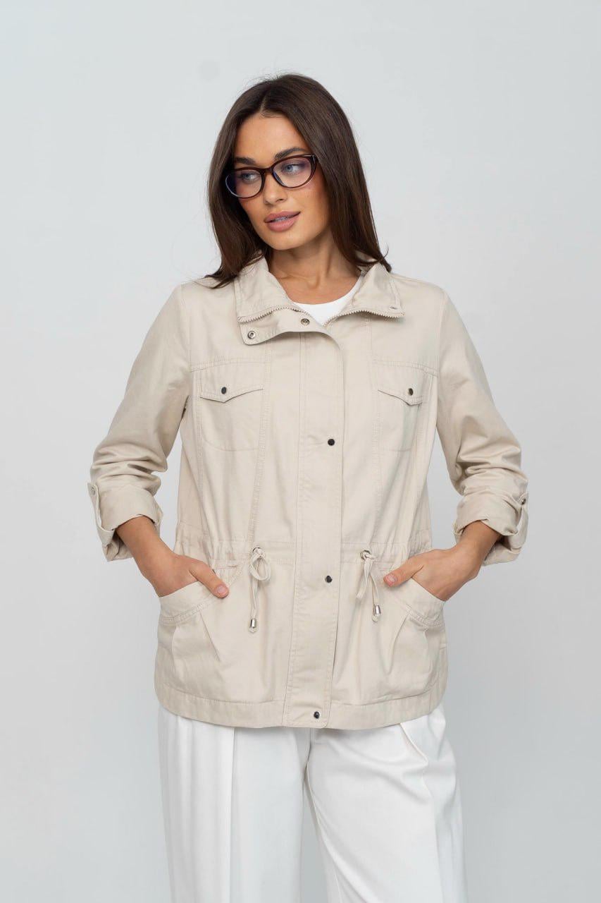 Куртка-сафари женская 5XL Айвори (33386560)