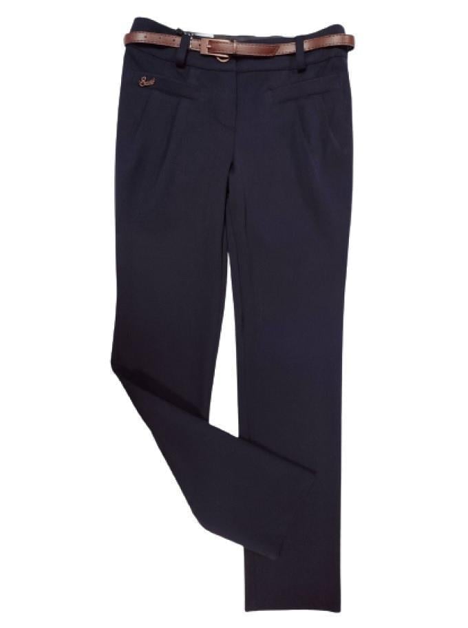 Брюки школьные для девочки Suzie АВРОРА 04 шерсть 140 см Синий (541501_140)