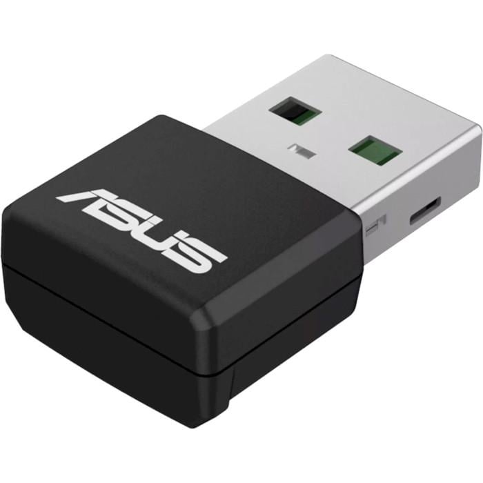 Сетевой адаптер Wi-Fi Asus USB-AX55 Nano WiFi 6 AX1800 USB 2.0 Black (90IG06X0-MO0B00) - фото 2 Сетевой адаптер Wi-Fi Asus USB-AX55 Nano WiFi 6 AX1800 USB 2.0 Black (90IG06X0-MO0B00) - фото 2