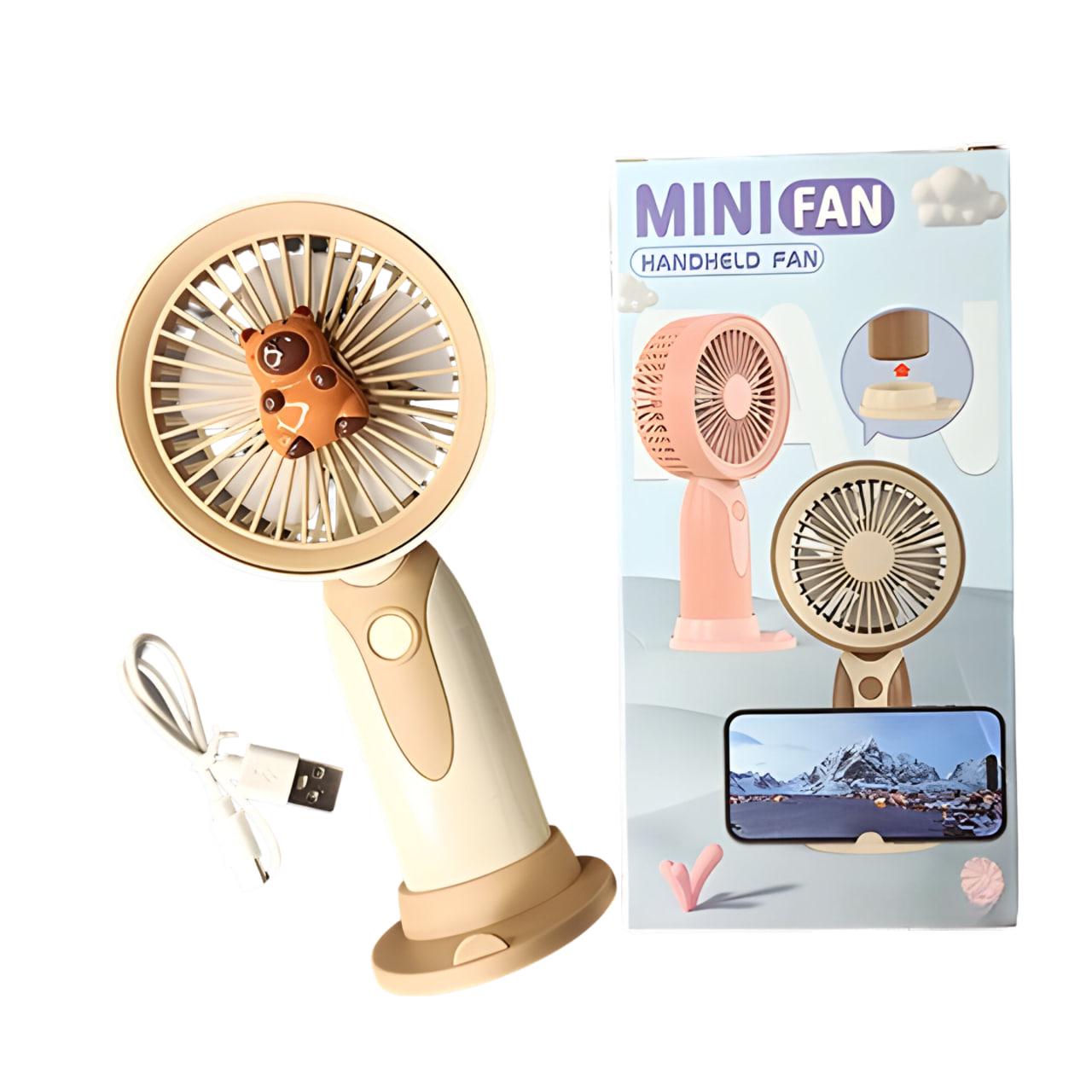 Дитячий вентилятор Капібара Бежевий (HK59-15C) - фото 3 Дитячий вентилятор Капібара Бежевий (HK59-15C) - фото 3