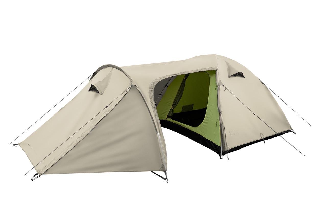 Палатка кемпинговая Tramp Lite Twister 3 с большим тамбуром Песочный (UTLT-024-sand)