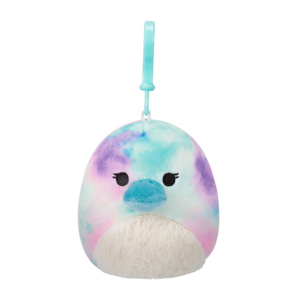 Мягкая игрушка на клипсе SQUISHMALLOWS SQCP00215 Уткобор Бриндал 9 см (2990417974)