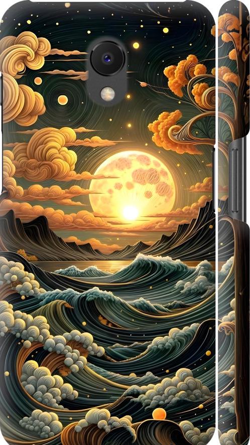 Чехол на Meizu M6s Арт волны (6332m-1364-42517)