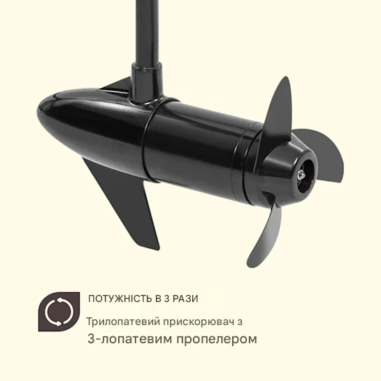 Электрический подвесной двигатель для лодки KLARFIT Barracuda86 24 В 1164 Вт (10033592) - фото 4 Электрический подвесной двигатель для лодки KLARFIT Barracuda86 24 В 1164 Вт (10033592) - фото 4