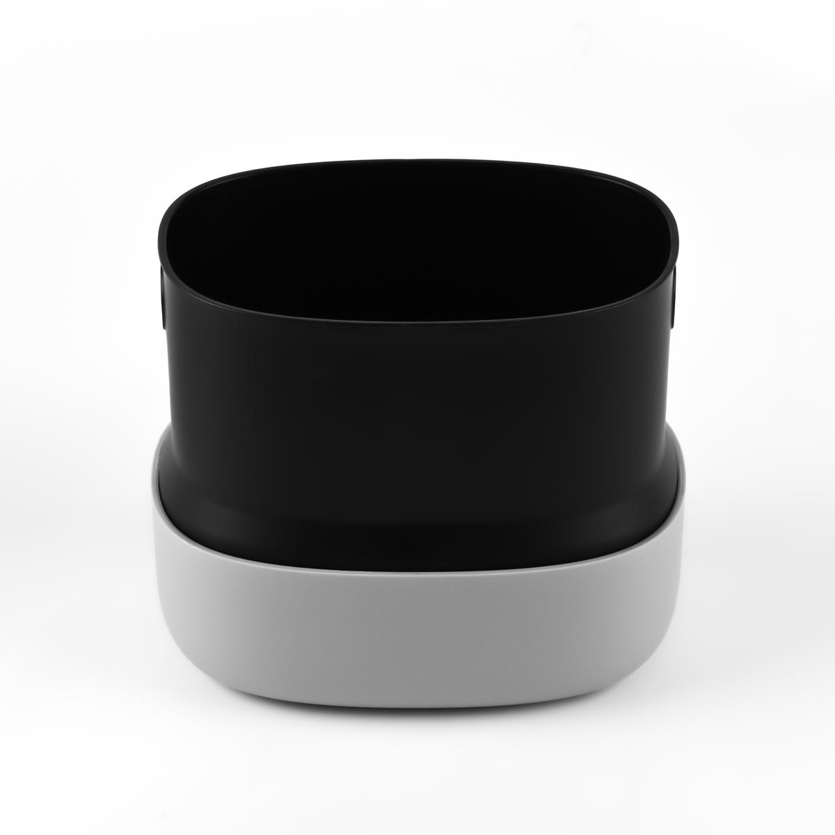 Мусорное ведро MVM BIN-21 с крышкой 1,5 л Серый (227386) - фото 10 Мусорное ведро MVM BIN-21 с крышкой 1,5 л Серый (227386) - фото 10