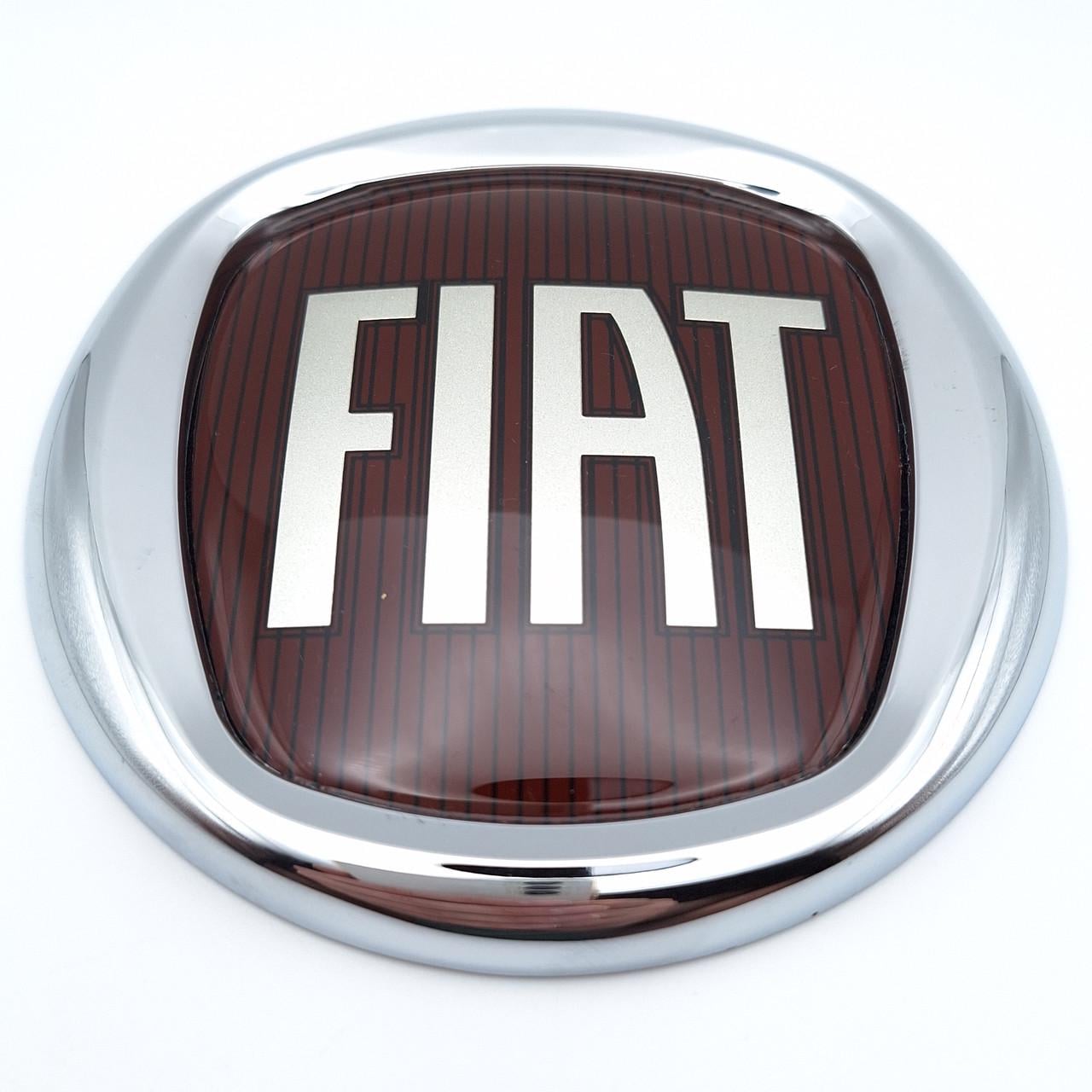 Эмблема Fiat 100 мм 830096T Хром глянцевый (2881940251)
