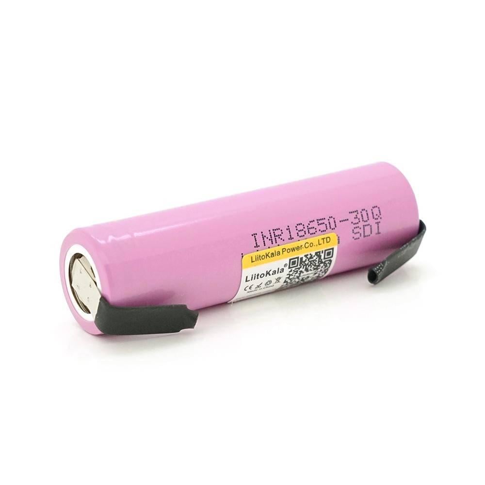 Акумулятор 18650 Li-Ion LiitoKala Lii-30Q-N 3000 mAh 27A 3,7V Pink (41033)