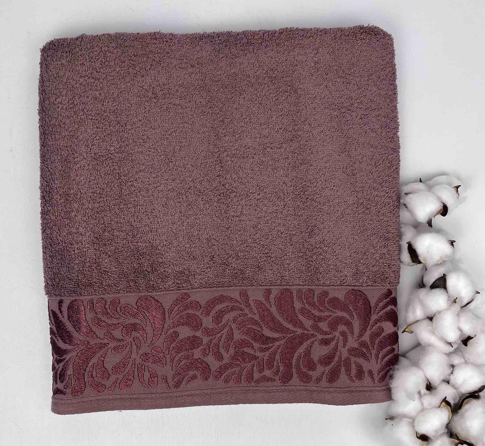 Рушник Cottonize cod 412 70х140 см Коричневий (CN24573) - фото 1 Рушник Cottonize cod 412 70х140 см Коричневий (CN24573) - фото 1