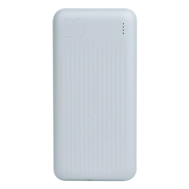 Повербанк XO PB302-W 20000 mAh Белый (4594082)