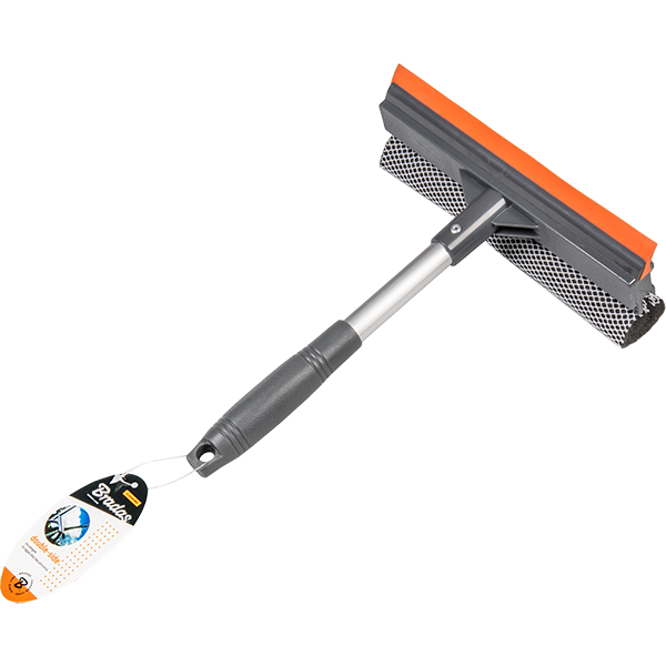 Стяжка для окон Bradas с коротким алюминиевым древком 20 см Стяжка для окон Bradas с коротким алюминиевым древком 20 см