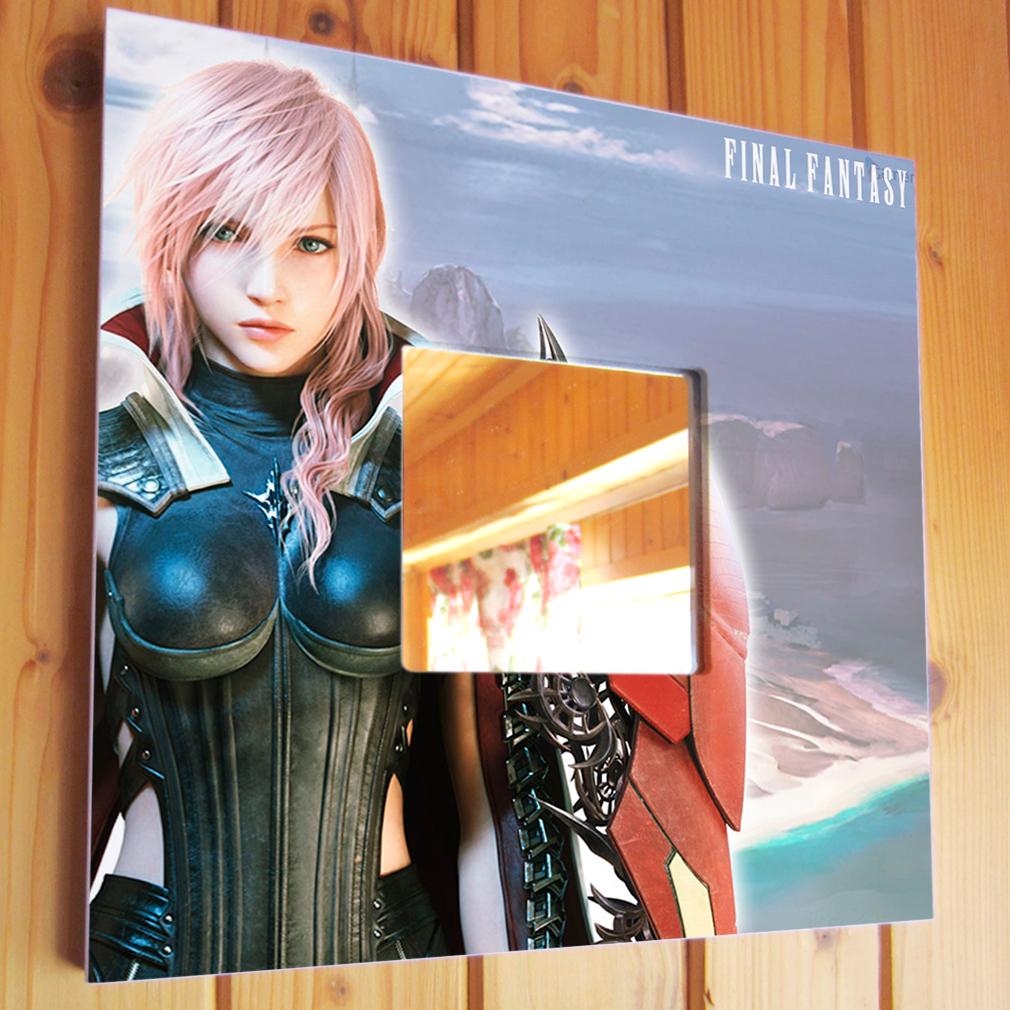 Зеркало декоративное по мотивам игры "Final Fantasy" 260х260 мм (M03485)