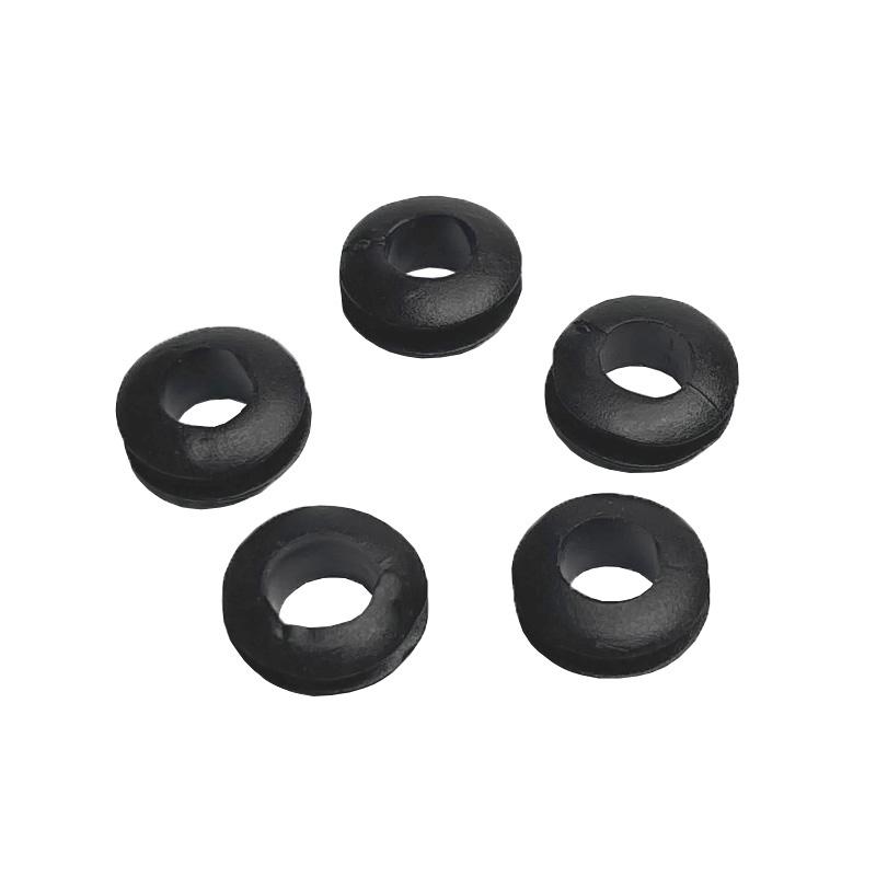 Набір гумових втулок 6 мм 100 шт. Чорний (53387) - фото 3 Набір гумових втулок 6 мм 100 шт. Чорний (53387) - фото 3