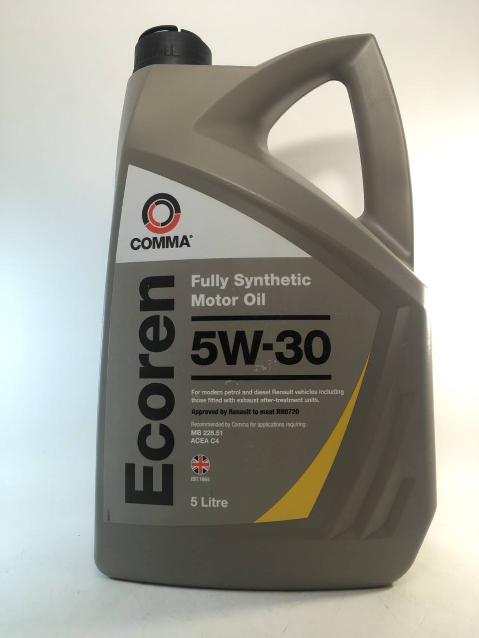 Моторное масло COMMA Ecoren C4 5W-30 5 л (ECR5L)