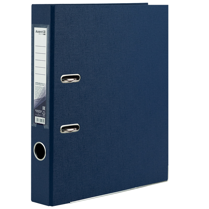 Папка-регистратор двусторонняя PP D1711-12C 5 см собранная Темно-синий (4063276152794)