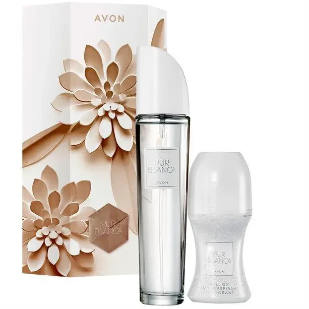 Женский парфюмерный набор Avon Pur Blanca в подарочной коробке (AV1456677)