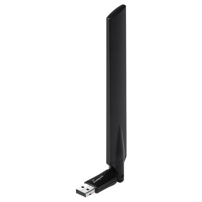 Сетевой адаптер Wi-Fi EDIMAX AC600 Wi-Fi 5 USB с антенной Black (EW-7811UAC)