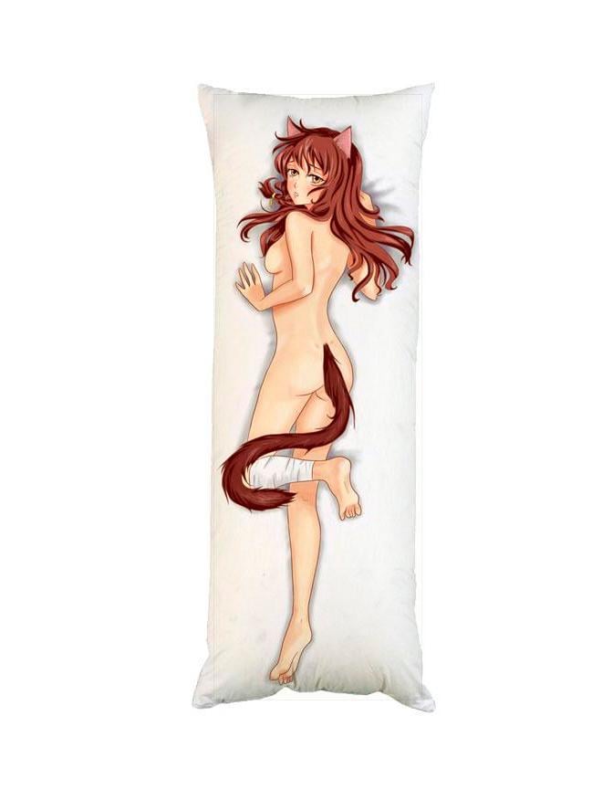 Подушка дакімакура Нескінченне літо Юля Неко декоративна ростова для обіймання двостороння 50x150 см (1834009269)