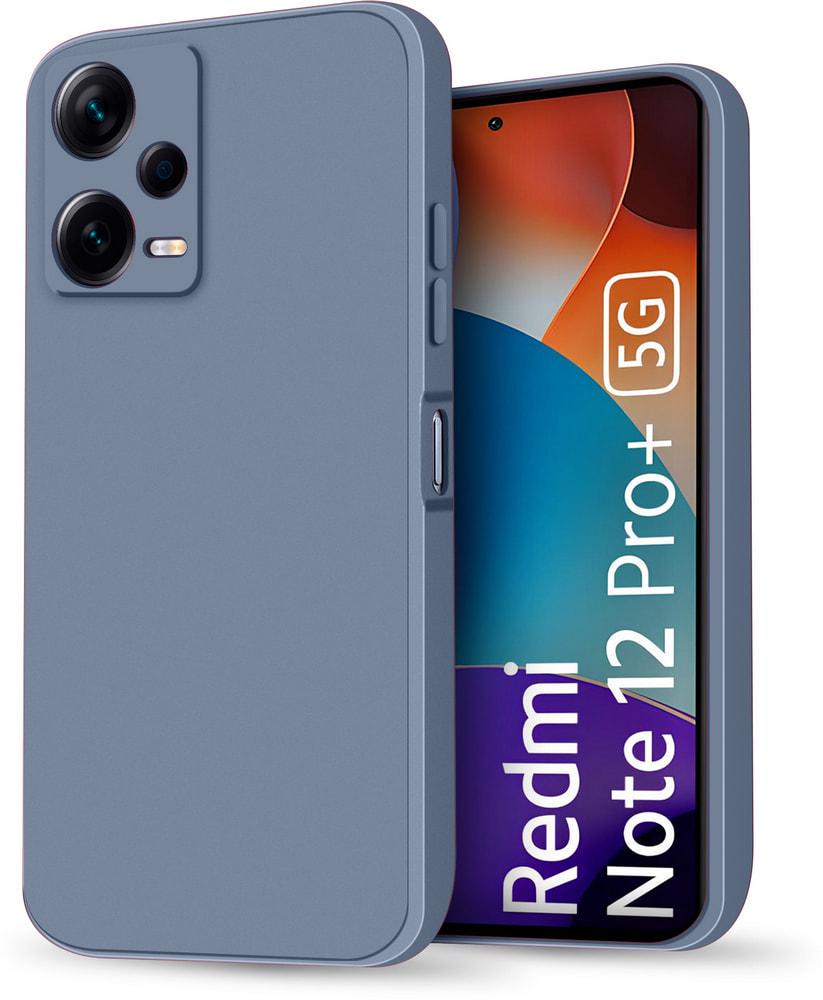 Силиконовый чехол HardCorner для Xiaomi Redmi Note 12 Pro+ 5G Gray Blue (34628-6D)