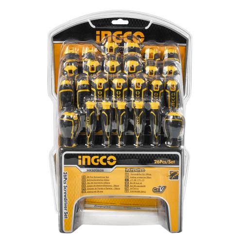 Набор отверток Ingco Industrial 26 шт. (10636175) - фото 2 Набор отверток Ingco Industrial 26 шт. (10636175) - фото 2