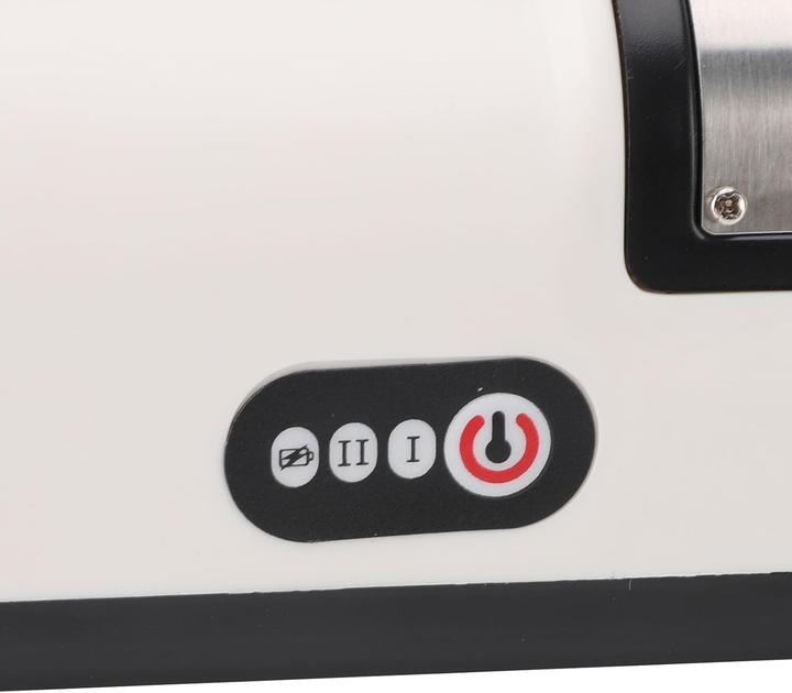 Точилка електрична для ножів і ножиць з акумулятором White (6-18-Jam15165) - фото 3