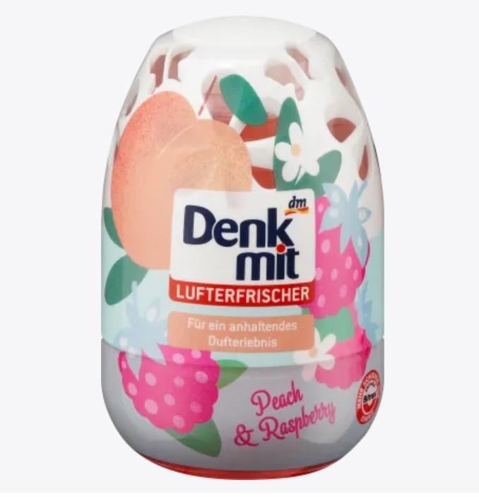 Освіжувач повітря DenkMit Peach&Raspberry 150 мл (4066447664218)