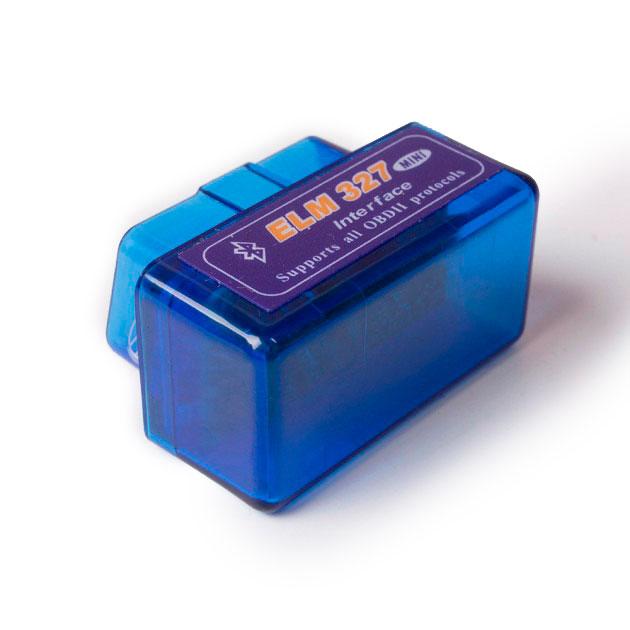 Автомобильный сканер ELM 327 mini Bluetooth 2.1 (1008121-Blue-2)