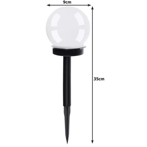 Светильник садовый Gardlov 23562 Шар на солнечных батареях 6 шт. (23562) - фото 5 Светильник садовый Gardlov 23562 Шар на солнечных батареях 6 шт. (23562) - фото 5