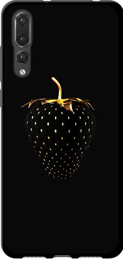 Чехол на Huawei P20 Pro Черная клубника (3585b-1470-42517)