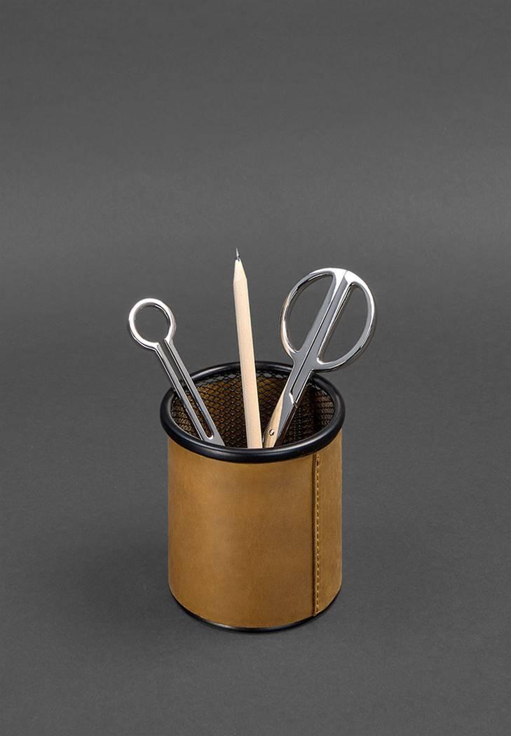 Набор для рабочего стола из натуральной кожи 1.0 Crazy Horse Желтый (A-027512) - фото 9 Набор для рабочего стола из натуральной кожи 1.0 Crazy Horse Желтый (A-027512) - фото 9