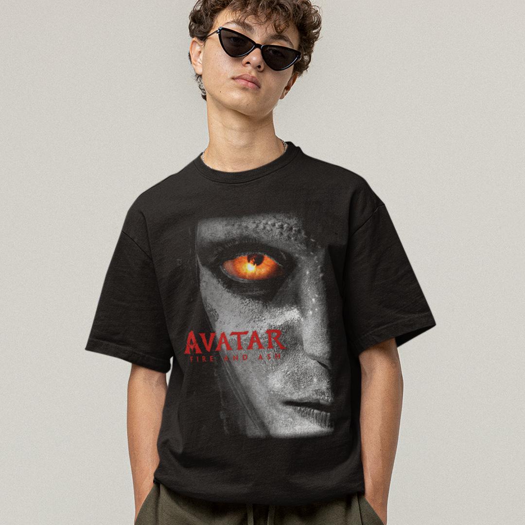 Футболка унисекс Avatar Fire And Ash Poster L Черный (31798266)