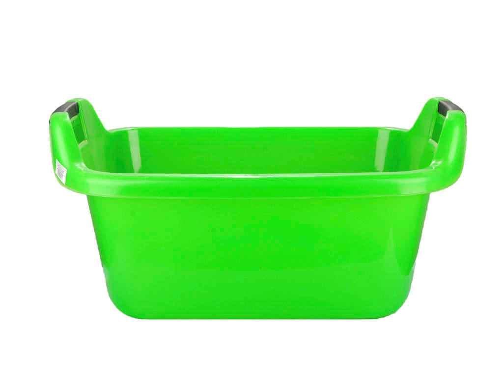 Таз Консенсус з ручками пластиковий 35 л Зелений (15801)