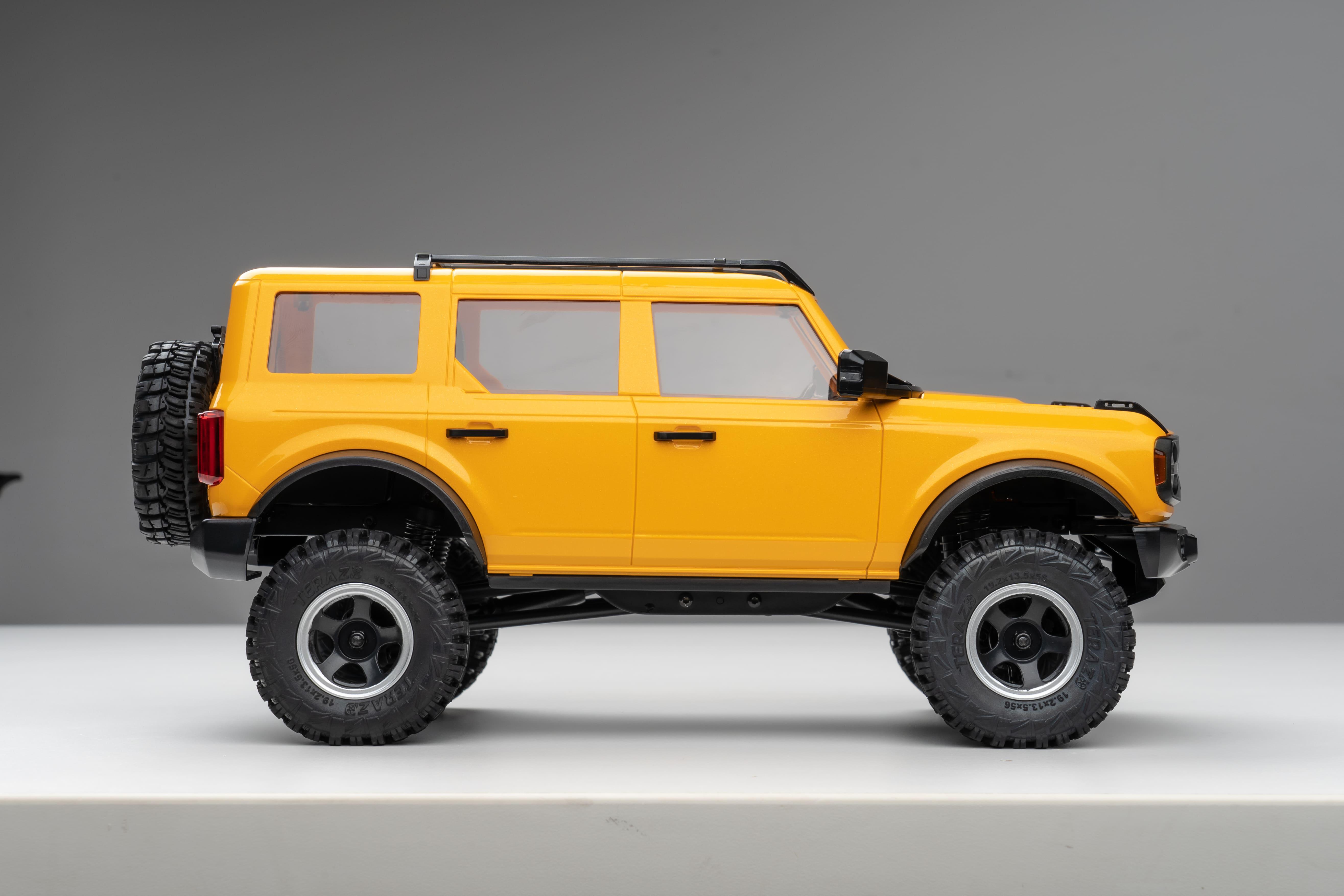 Радиоуправляемая машина EazyRC 1:18 Bronx Bronco RTR Yellow - фото 3