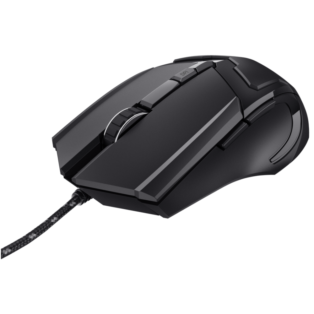 Миша комп'ютерна провідна Trust Basics Gaming 4800 dpi Black (24749) (606668) - фото 4