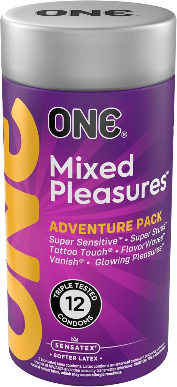 Презервативы ONE Mixed Pleasures 12 шт. Презервативы ONE Mixed Pleasures 12 шт.