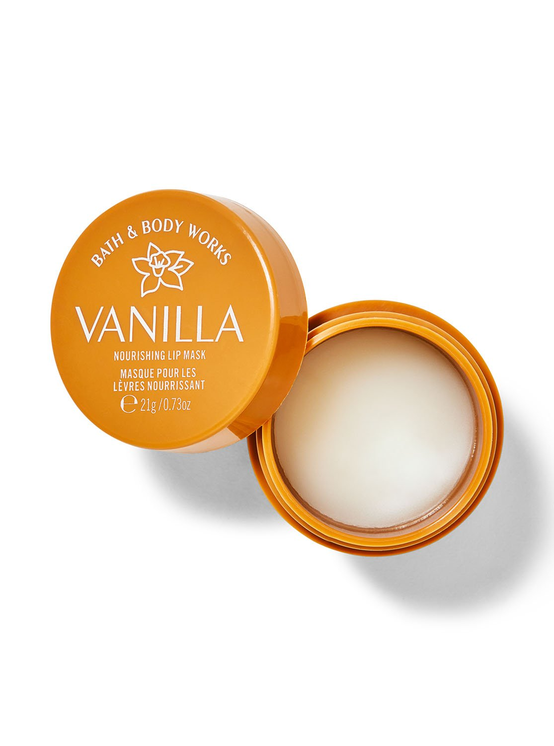 Маска для губ поживна Bath and body works Vanilla Nourishing Lip Mask 21 г (0667557593609)