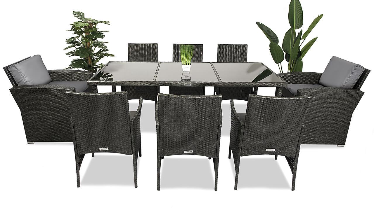 Набор садовой мебели Just Relax Bulgaria Темно-коричневый (626 Brown) Набор садовой мебели Just Relax Bulgaria Темно-коричневый (626 Brown)