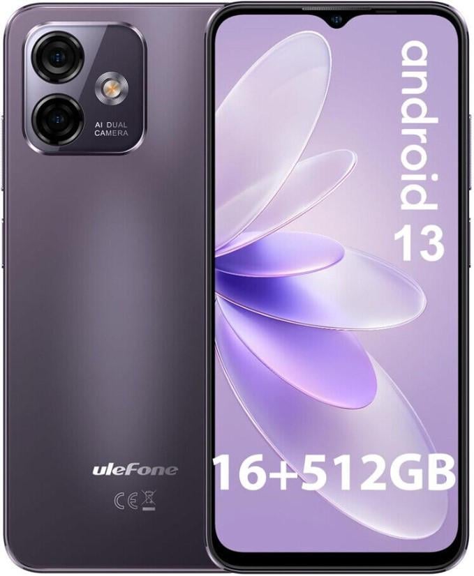 Смартфон Ulefone Note 16 Pro Global Version 8/512GB Global Midnight Violet (2060658152)