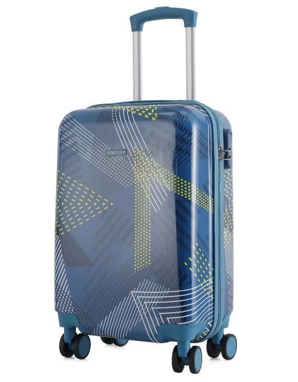 Чемодан SEMI LINE T5652-1 20" S Blue Pattern (DAS302326)
