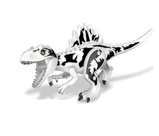 Конструктор Гиганотозавр Jurassic World 28х17 см Белый (34399630)