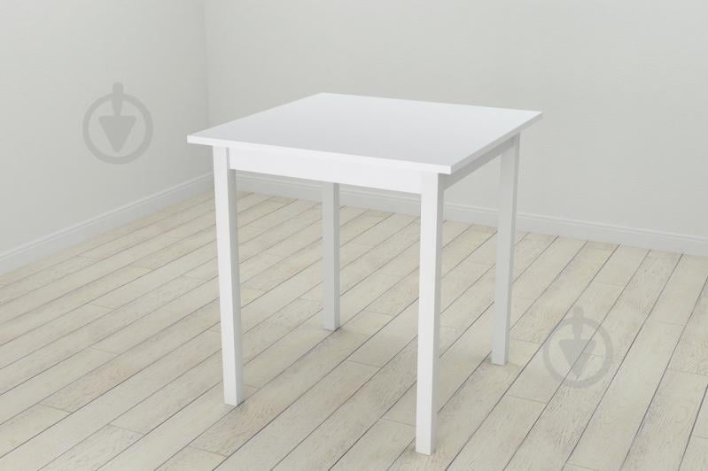 Стол кухонный Ferrum-decor Диего 75x70x70 Белый ДСП Белое 16мм (DIE0029)