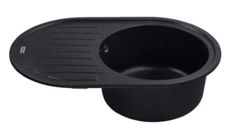 Мойка кухонная Kroner KRP Komposit COL Черный - фото 4 Мойка кухонная Kroner KRP Komposit COL Черный - фото 4