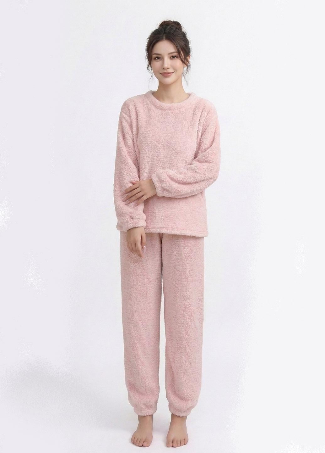 Пижама женская теплая K006-1 One Size (2200000121714)