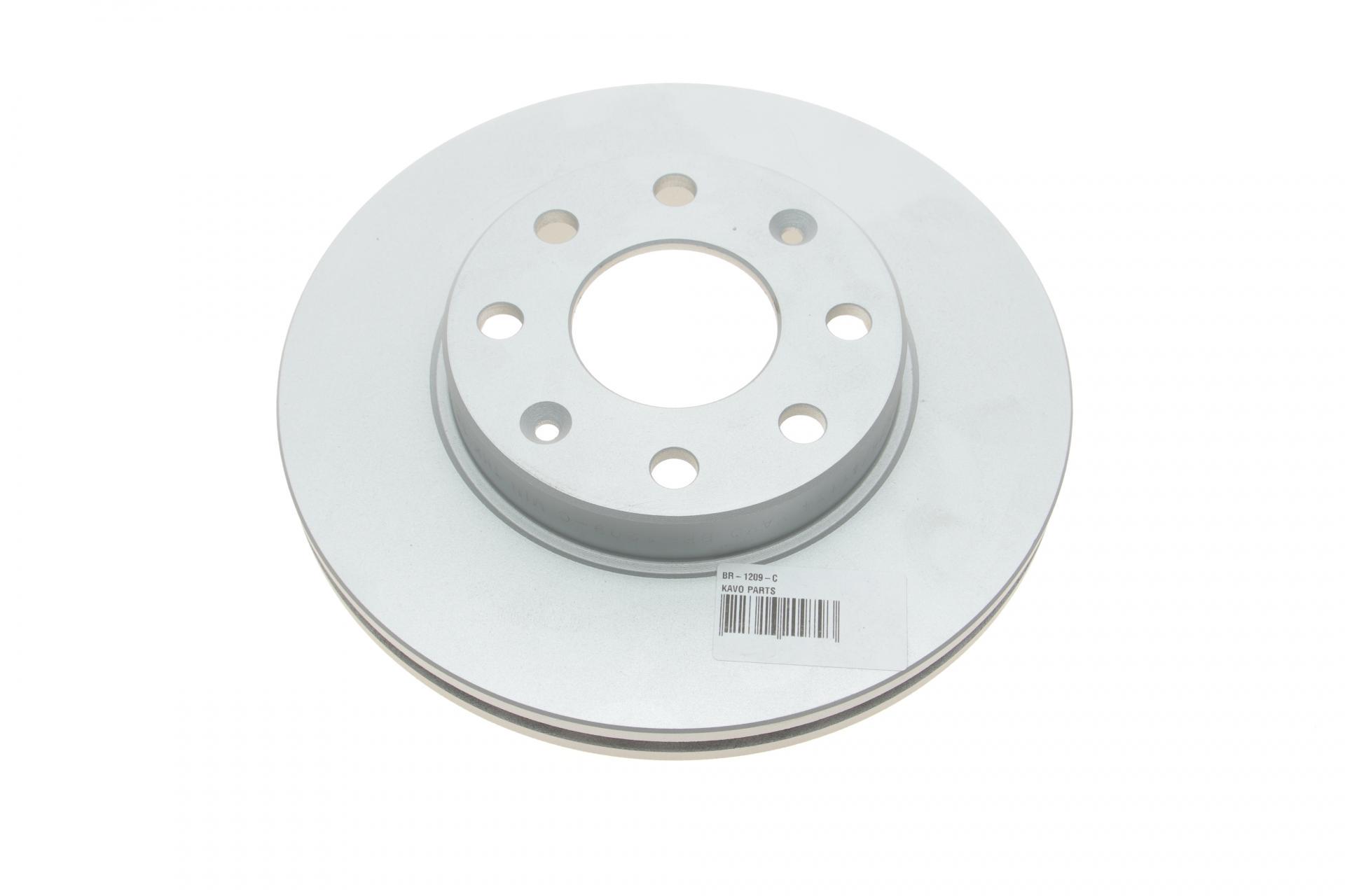 Тормозной диск передний KAVO PARTS для Chevrolet Aveo 05-236x20 мм (BR-1209-C)