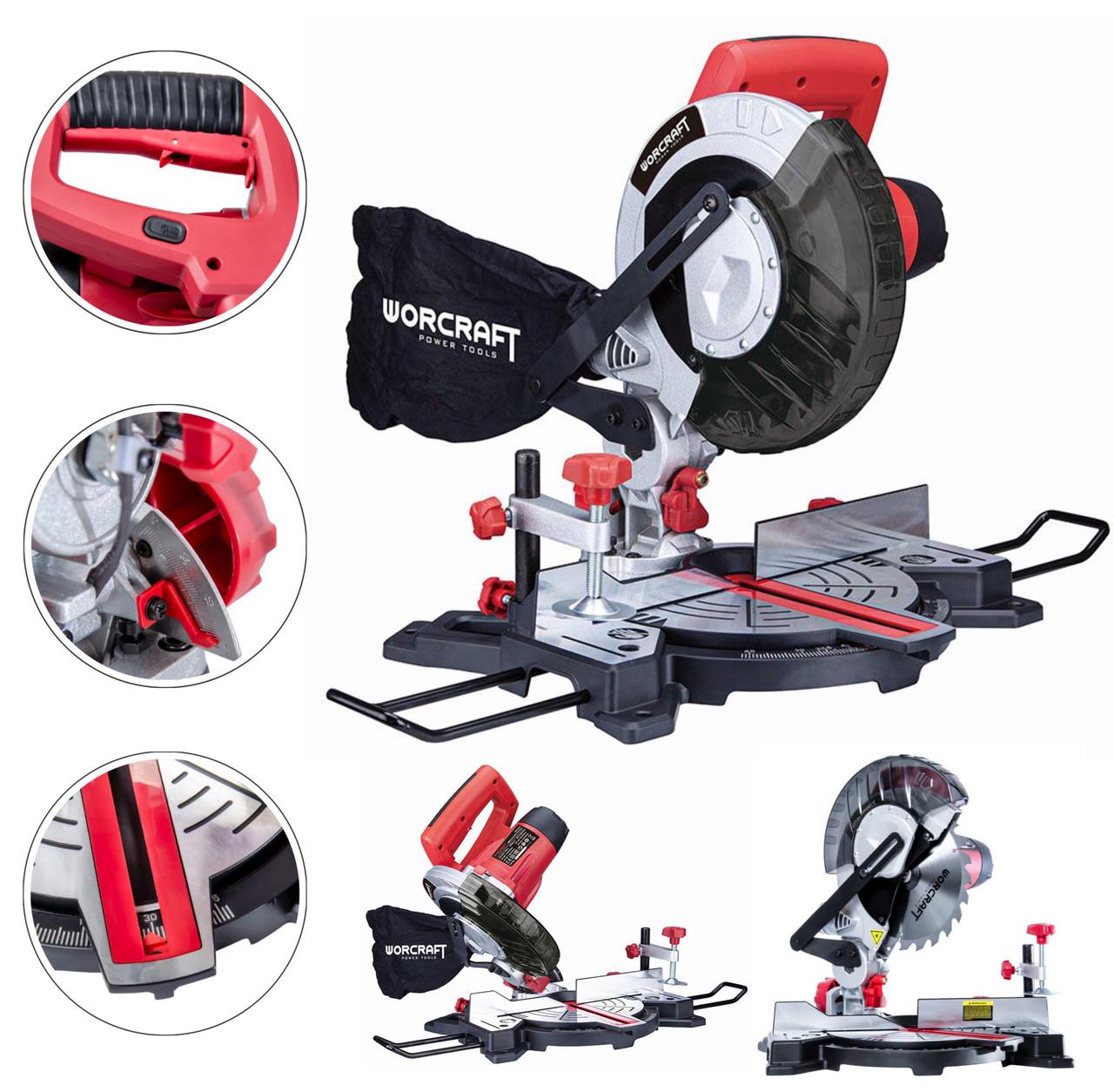 Пила торцовочная Worcraft MST14-210 - фото 2 Пила торцовочная Worcraft MST14-210 - фото 2