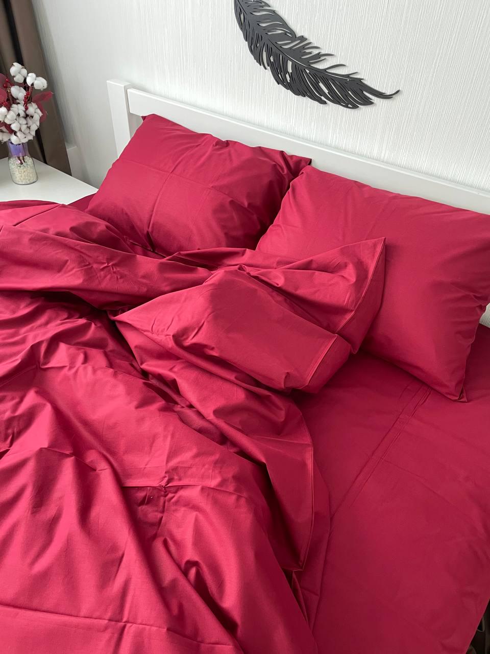 Комплект постельного белья домашний 2 шт. 150х210/230х250/50х70 см Черный