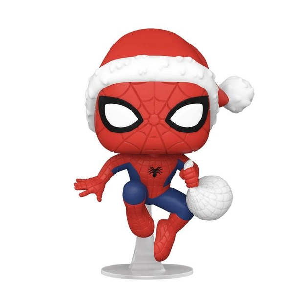 Фигурка Funko Pop Marvel Santa Spider-Man (14758701) - фото 1