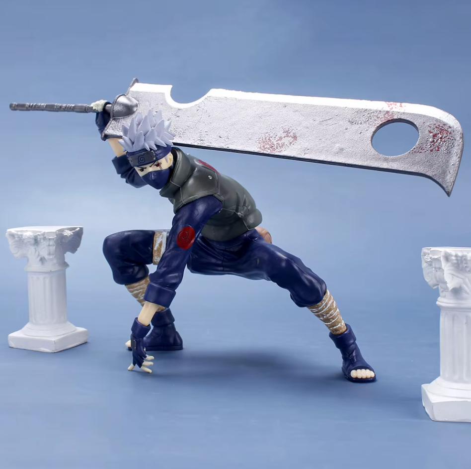 Фигурка Аниме Наруто Хатаке Какаши 15 см - фото 8 Фигурка Аниме Наруто Хатаке Какаши 15 см - фото 8