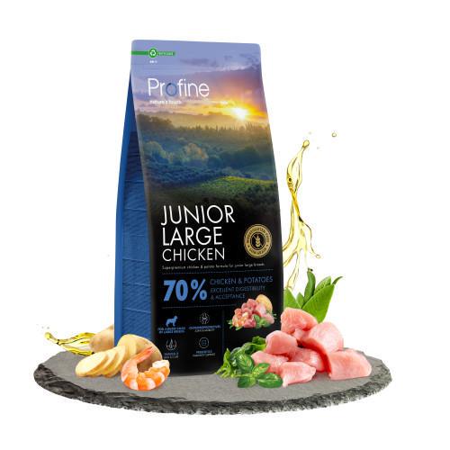 Корм сухий Profine Junior Large для цуценят та юніорів великих порід з куркою та картоплею 12 кг - фото 2