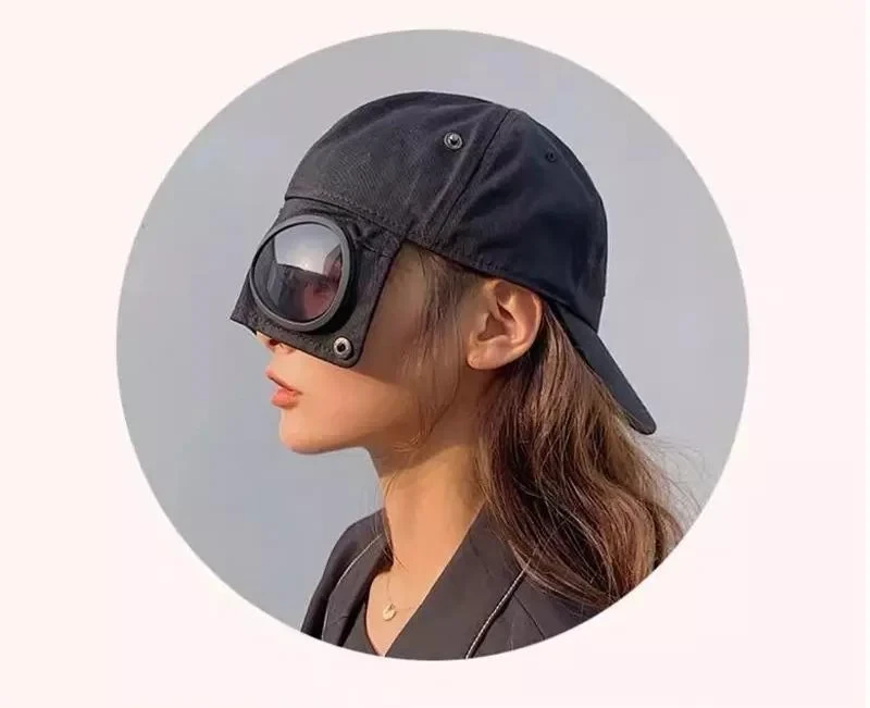 Кепка з окулярами one size Чорний (28524021) - фото 4 Кепка з окулярами one size Чорний (28524021) - фото 4